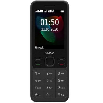 Telefon mobil Nokia 150 (2020), Dual SIM, Negru