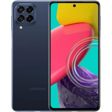 Telefon mobil Samsung Galaxy M53 5G, 128GB, 8GB, Dual SIM, Albastru