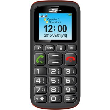 Telefon mobil Maxcom MM428BB Dual SIM Black