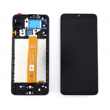 Display Samsung Galaxy A12 A125 Display TFT LCD Black Negru cu Rama