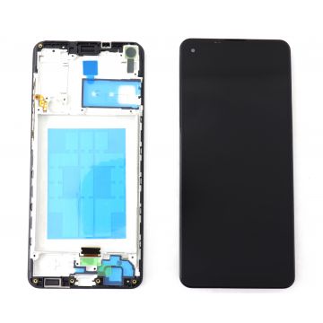 Display Samsung Galaxy A21S A217F OEM Display TFT LCD cu Rama Black Negru