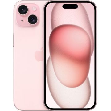 Smartphone Apple iPhone 15, 256GB, 5G, Pink