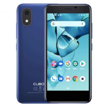 Telefon mobil CUBOT J10 Albastru, 3G, 4.0 , 1GB RAM, 32GB ROM, Android 11, Unisoc SC9863A QuadCore, Face ID, 2350mAh, Dual SIM