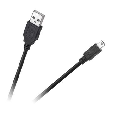 Cablu USB-mini eco-line 1.8m Cabletech