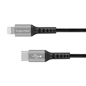 Cablu USB-Type C Lightning MFi 1m.