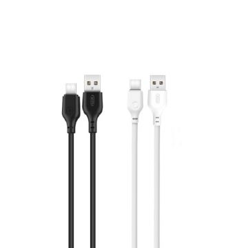 Lot 50 Cabluri USB-C XO NB103 1,0 m Black/White