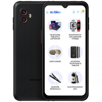 Telefon mobil Samsung Galaxy XCover6 Pro Enterprise Edition, 5G, 128GB, 6GB RAM, Dual-SIM, Black