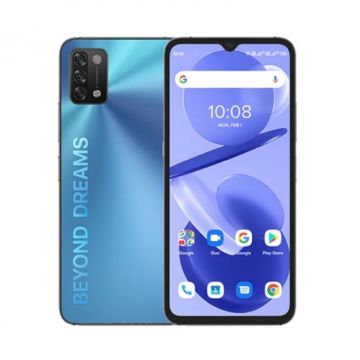 Telefon mobil UMIDIGI A11 Albastru, 4G, Termometru non-contact, 6.53 , 3GB RAM LPDDR4X, 64GB ROM, Android 11, Helio G25, Dual SIM, 5150mAh