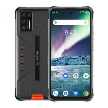 Telefon mobil UMIDIGI Bison GT Galben, 4G, 6.67 FHD+, 8GB RAM, 128GB ROM, Android 10, Helio G95 OctaCore, NFC, Dual SIM, 5150mAh