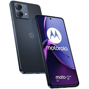 Motorola Telefon mobil Motorola Moto g84, Dual SIM, 256GB, 12GB RAM, 5G, Midnight Blue