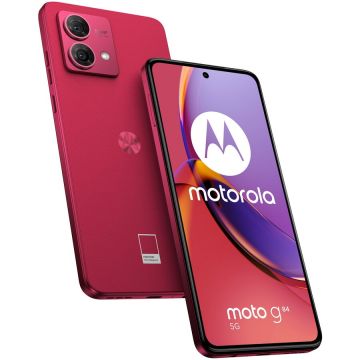 Motorola Telefon mobil Motorola Moto g84, Dual SIM, 256GB, 12GB RAM, 5G, Viva Magenta