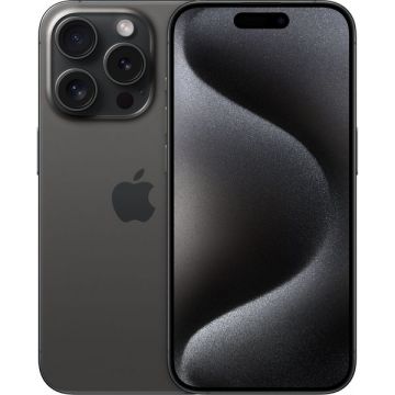 Smartphone Apple iPhone 15 Pro, 256GB, 5G, Black Titanium