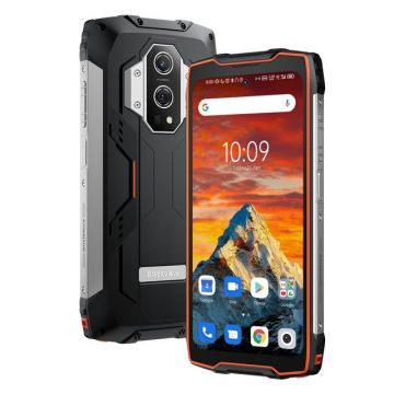 Telefon mobil Blackview BV9300 Orange, 4G, 6.7 FHD+ 120Hz, 12GB+ 9GB RAM, 256GB+1TB ROM, Android 12, NFC, 15080mAh, Dual SIM