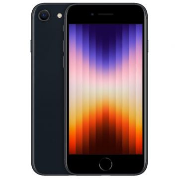 Telefon mobil iPhone SE3 256GB Midnight