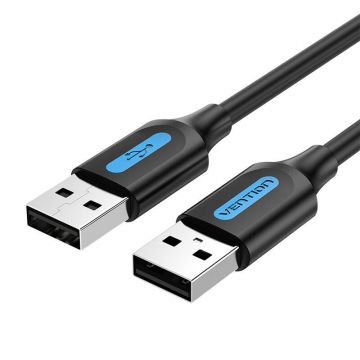 USB 2.0 Cable Vention Cojbi 3m Black PVC - Versatile and Reliable Data Transfer