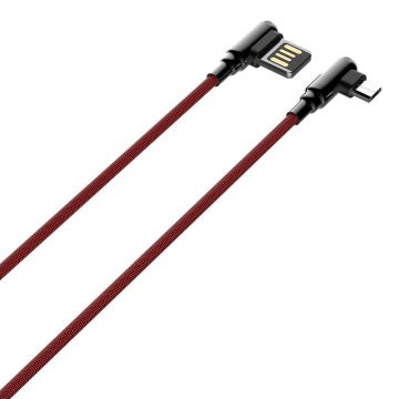 Cablu de incarcare, Micro usb, de 2m, rosu