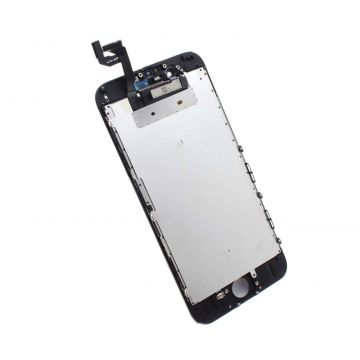 Display iPhone 6S LCD Negru Complet Cu Tablita Metalica Si Conector Amprenta