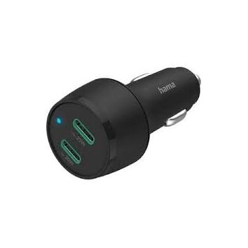 Car Quick Charger USB-C Power Delivery (PD) / Qualcomm® 25 W Black