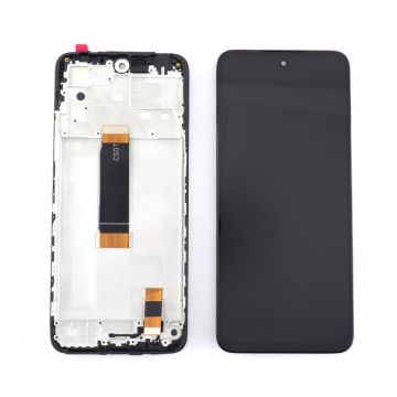 Display Xiaomi Redmi 12 4G cu Rama Black Negru