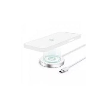 Incarcator 15 W  For Apple iPhone White MagCharge FC15
