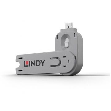Lindy Cheie de blocare porturi USB tip A Lindy, alb