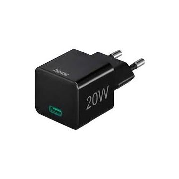Mini-Charger USB-C PD/Qualcomm®  20 W Black