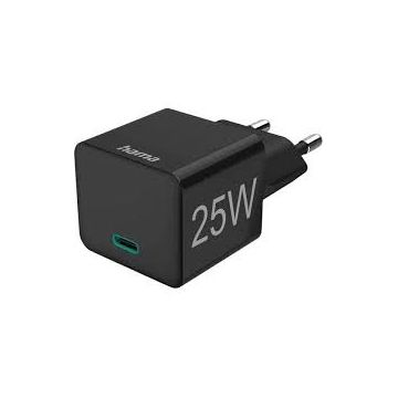 Mini-Charger USB-C PD/Qualcomm® 25 W Black