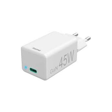 Mini-Charger USB-C PD/Qualcomm®/GaN  45 W White