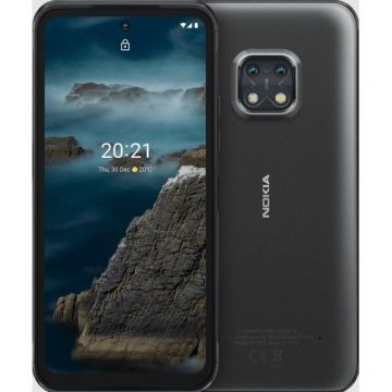 Nokia Telefon mobil Nokia XR20, Procesor Qualcomm SM4350 Snapdragon 480 5G Octa-Core, IPS LCD Capacitiv touchscreen 6.67, 6 GB RAM, 128GB Flash, Camera Duala 48+13MP, 5G, Wi-Fi, Dual SIM, Android, Gri