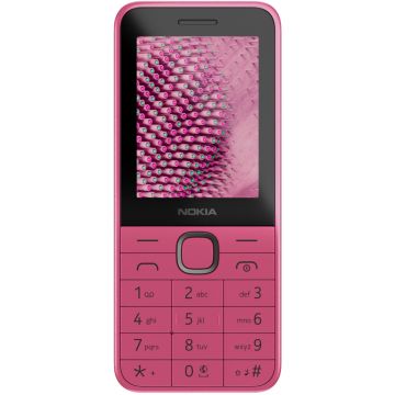Telefon mobil Dual SIM Nokia 225 (2024) 4G, Pink
