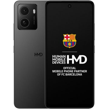 Smartphone HMD Pulse, 64GB, 4GB RAM, Dual SIM, Tri-Camera, 4G, Meteor Black