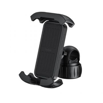 Suport telefon pentru biciclete Baseus QuickGo (Negru)