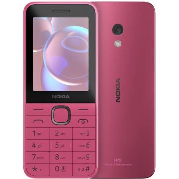 Telefon mobil Nokia 225 (2024), Dual SIM, 4G, Pink