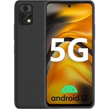 Telefon mobil UMIDIGI A13 Pro, 5G, 6.5inch FHD+, 12GB RAM, 256GB ROM, Android 12, Dimensity 700, NFC, Bluetooth 5.2, Dual SIM, 5150mAh, Negru