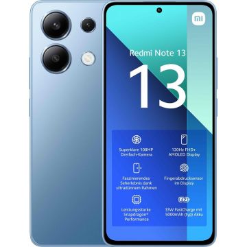 Smartphone Redmi Note 13 6GB 128GB Ice Blue