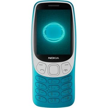 Telefon Mobil Nokia 3210 (2024), Dual Sim, 4G, Albastru Scuba