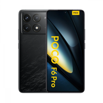 Telefon mobil Poco F6 Pro, 12GB RAM, 512GB, 5G, Negru