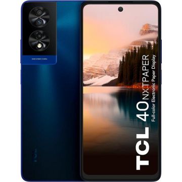 Telefon mobil TCL 40 NxtPaper 4G, 8GB RAM, 256GB, Dual-SIM, Midnight Blue