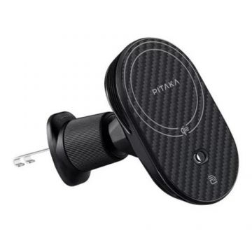 Suport Auto Pitaka MagEZ Car Mount Pro 2, Q2, Magnetic, 15W, Negru