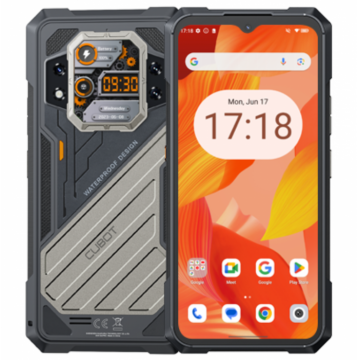 Telefon mobil Cubot KingKong X, Negru, 5G, 6.58 FHD+ 120Hz Dual Screen, 32GB RAM(16GB+16GB extensibil), 512GB ROM, Android 14, MediaTek Dimensity 7050, 100MP+32MP, NFC, OTG, 10200mAh, Dual SIM