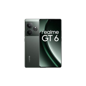 Telefon Mobil Realme GT 6, 12GB RAM, Memorie 256Gb, Dual Sim, NFC, 5G, Verde Razor