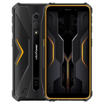 Telefon Mobil Ulefone Armor X12 Pro, 4GB RAM, Memorie 64GB, Dual Sim, 4G, NFC, Portocaliu