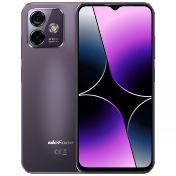 Telefon Mobil Ulefone Note 16 Pro, 8GB RAM, Memorie 512GB, Violet Midnight