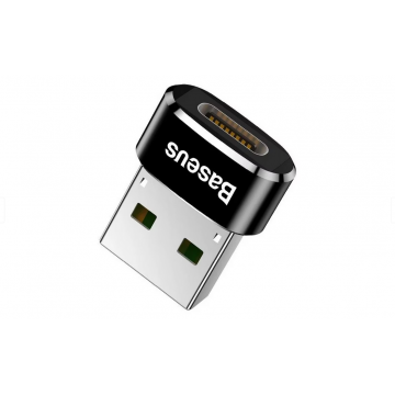 Adaptor OTG Type-C la USB, Baseus (CAAOTG-01), Black