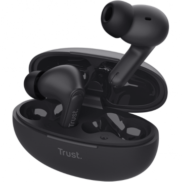 Casti Telefon Yavi Earbuds Wireless Negru