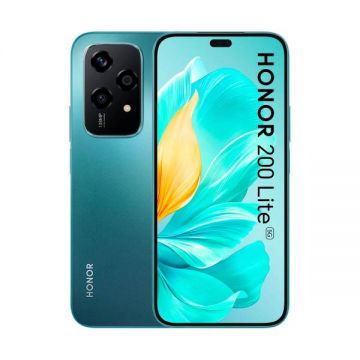 Resigilat - Telefon Mobil Honor 200 Lite, 8GB RAM, Memorie 256GB, Dual Sim, 5G, Albastru