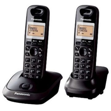 Telefon fix TG2512FXT 2 receptoare Black