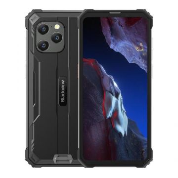 Telefon Mobil Blackview BV8900 Pro, Procesor Octa-Core MTK Helio P90, Ecran IPS touchscreen 6.5inch, 8GB RAM, 256GB Flash, Camera Tripla 64 + 8 + 2 MP, Wi-Fi, 4G, Dual Sim, Android (Negru)