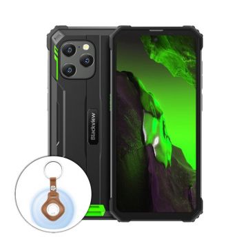 Telefon mobil Blackview BV8900 Pro Verde, 4G, 6.5'' FHD 2.4K, 64MP, 16GB RAM (8GB + 8GB), 256GB ROM, Android 13, Helio P90, Localizare UWB, 10000mAh, NFC, Dual SIM