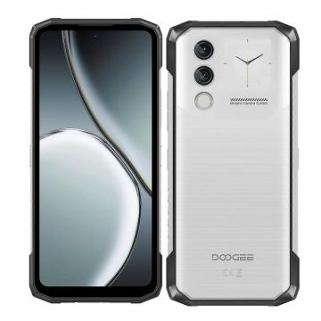 Telefon mobil Doogee Blade 10 Max, Argintiu, 4G, 6.56 HD+ 90Hz, 20GB RAM (8GB + 12GB extensibil), 256GB ROM, 50MP, Spreadtrum T606, Android 14, 10300mAh, Face ID, NFC, Dual SIM